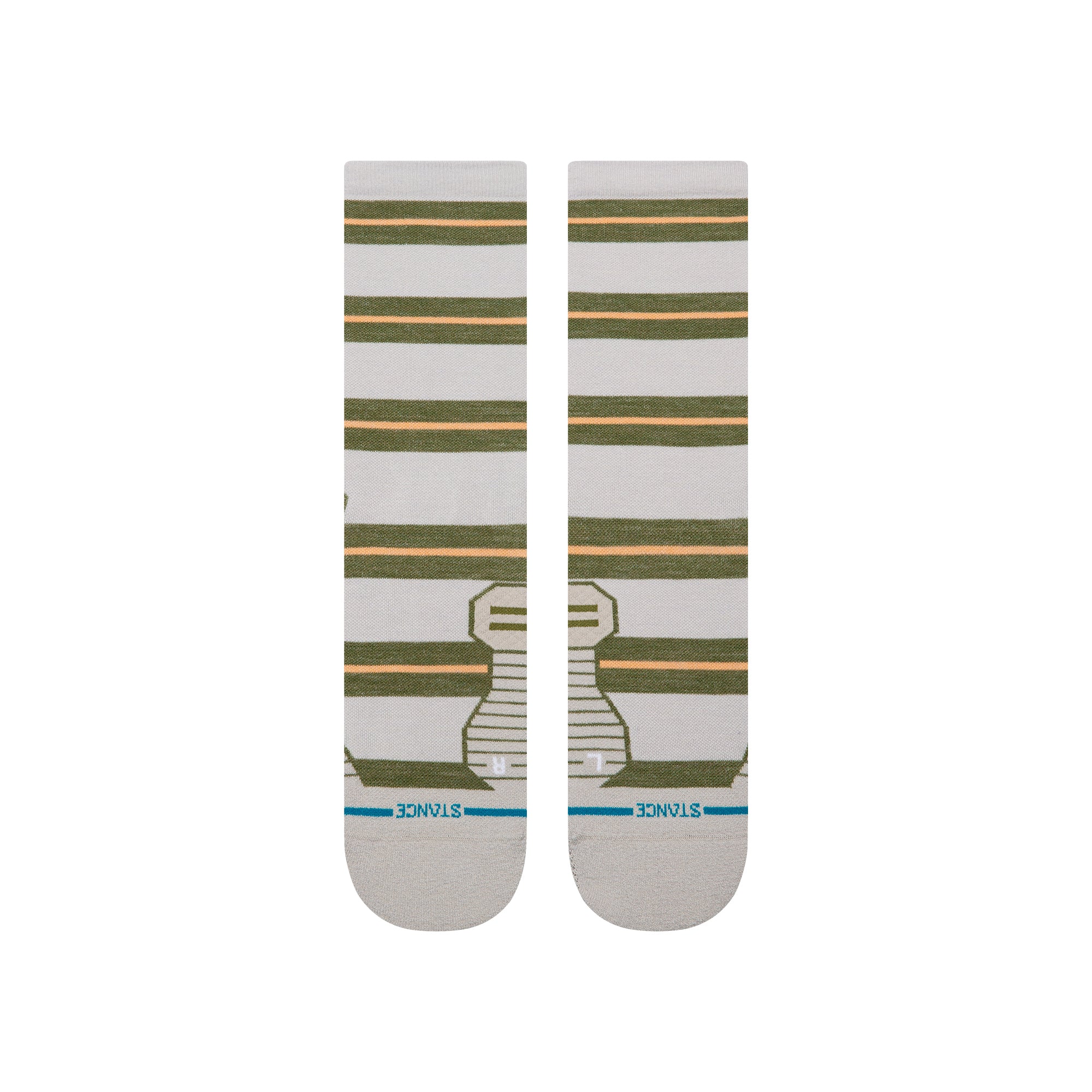 STRIPED IT LIGHT WOOL CREW - Image 2